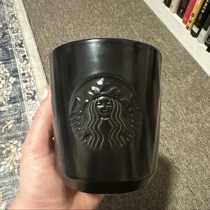 Starbucks Black Ceramic Mug